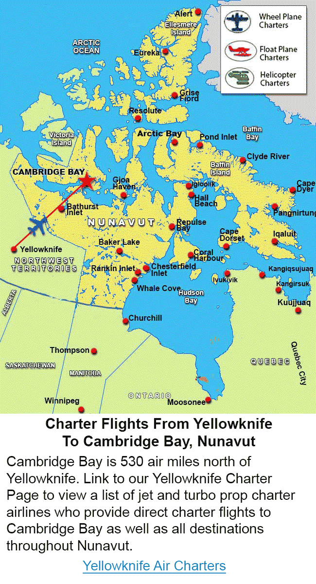 Yellowknife Charter Flights